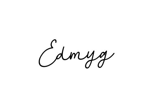 Design your own signature with our free online signature maker. With this signature software, you can create a handwritten (BallpointsItalic-DORy9) signature for name Edmyg. Edmyg signature style 11 images and pictures png