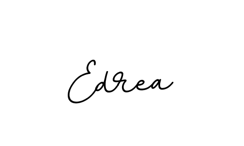 Make a beautiful signature design for name Edrea. With this signature (BallpointsItalic-DORy9) style, you can create a handwritten signature for free. Edrea signature style 11 images and pictures png