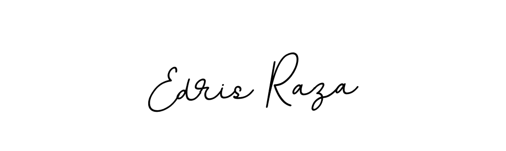 You should practise on your own different ways (BallpointsItalic-DORy9) to write your name (Edris Raza) in signature. don't let someone else do it for you. Edris Raza signature style 11 images and pictures png