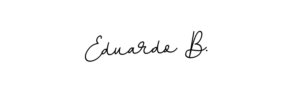 You can use this online signature creator to create a handwritten signature for the name Eduardo B.. This is the best online autograph maker. Eduardo B. signature style 11 images and pictures png