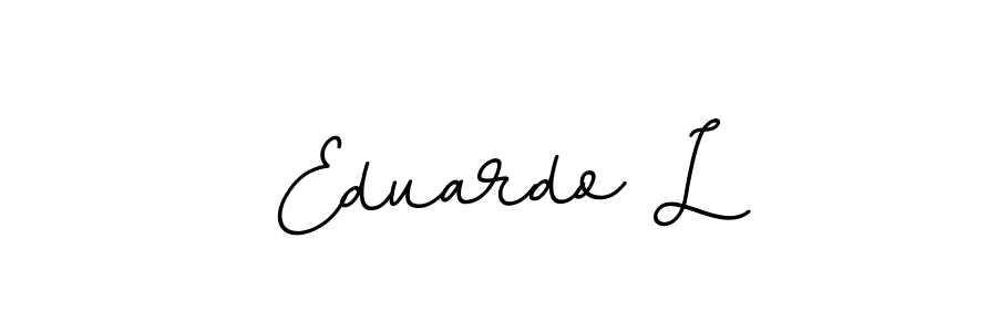 BallpointsItalic-DORy9 is a professional signature style that is perfect for those who want to add a touch of class to their signature. It is also a great choice for those who want to make their signature more unique. Get Eduardo L name to fancy signature for free. Eduardo L signature style 11 images and pictures png