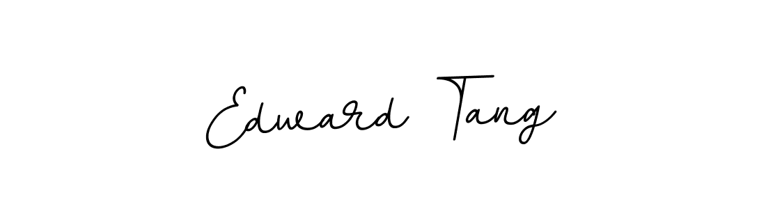 Design your own signature with our free online signature maker. With this signature software, you can create a handwritten (BallpointsItalic-DORy9) signature for name Edward Tang. Edward Tang signature style 11 images and pictures png