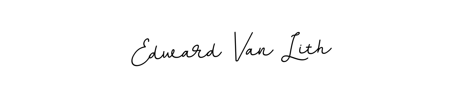 Create a beautiful signature design for name Edward Van Lith. With this signature (BallpointsItalic-DORy9) fonts, you can make a handwritten signature for free. Edward Van Lith signature style 11 images and pictures png