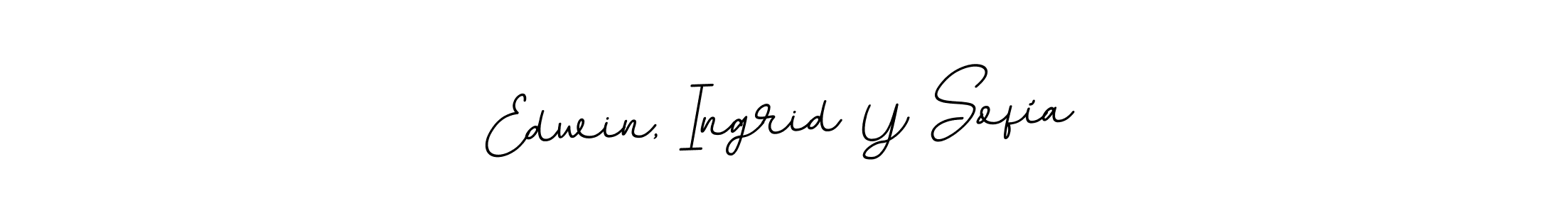 Also we have Edwin, Ingrid Y Sofía name is the best signature style. Create professional handwritten signature collection using BallpointsItalic-DORy9 autograph style. Edwin, Ingrid Y Sofía signature style 11 images and pictures png