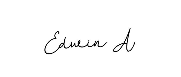 Use a signature maker to create a handwritten signature online. With this signature software, you can design (BallpointsItalic-DORy9) your own signature for name Edwin A. Edwin A signature style 11 images and pictures png