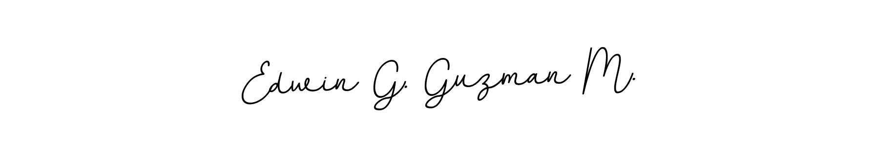 Once you've used our free online signature maker to create your best signature BallpointsItalic-DORy9 style, it's time to enjoy all of the benefits that Edwin G. Guzman M. name signing documents. Edwin G. Guzman M. signature style 11 images and pictures png