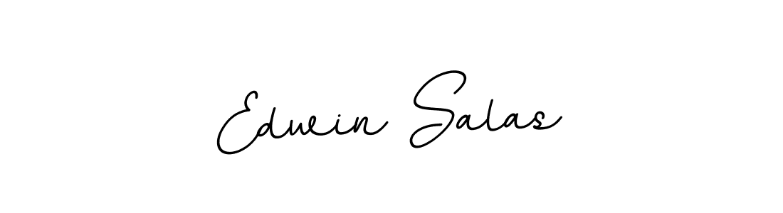 Design your own signature with our free online signature maker. With this signature software, you can create a handwritten (BallpointsItalic-DORy9) signature for name Edwin Salas. Edwin Salas signature style 11 images and pictures png