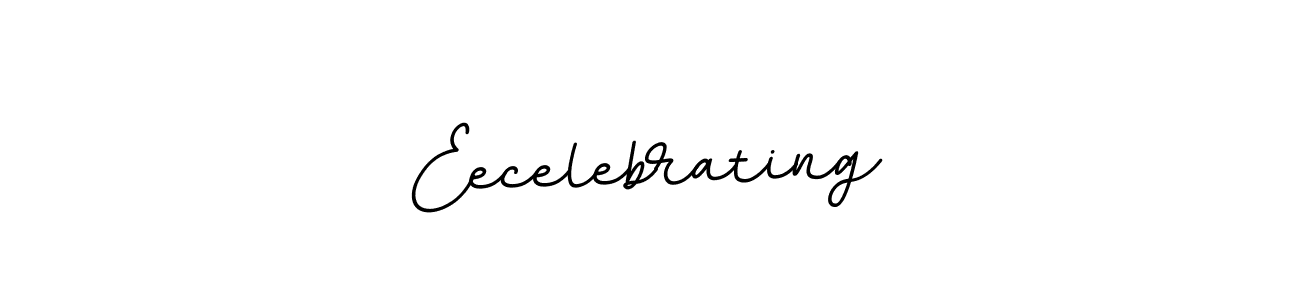 How to make Eecelebrating name signature. Use BallpointsItalic-DORy9 style for creating short signs online. This is the latest handwritten sign. Eecelebrating signature style 11 images and pictures png