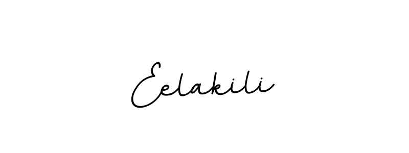 How to make Eelakili name signature. Use BallpointsItalic-DORy9 style for creating short signs online. This is the latest handwritten sign. Eelakili signature style 11 images and pictures png