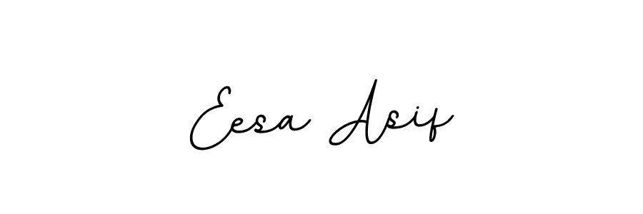 Design your own signature with our free online signature maker. With this signature software, you can create a handwritten (BallpointsItalic-DORy9) signature for name Eesa Asif. Eesa Asif signature style 11 images and pictures png
