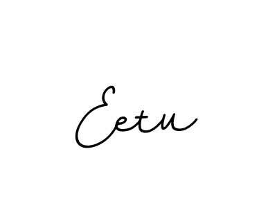 Make a beautiful signature design for name Eetu. With this signature (BallpointsItalic-DORy9) style, you can create a handwritten signature for free. Eetu signature style 11 images and pictures png