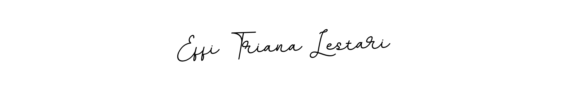 Effi Triana Lestari stylish signature style. Best Handwritten Sign (BallpointsItalic-DORy9) for my name. Handwritten Signature Collection Ideas for my name Effi Triana Lestari. Effi Triana Lestari signature style 11 images and pictures png