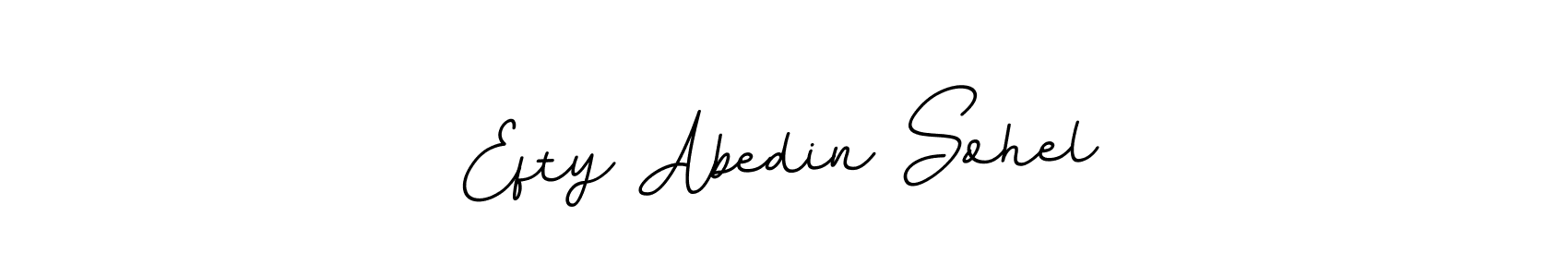 You can use this online signature creator to create a handwritten signature for the name Efty Abedin Sohel. This is the best online autograph maker. Efty Abedin Sohel signature style 11 images and pictures png