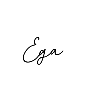 Use a signature maker to create a handwritten signature online. With this signature software, you can design (BallpointsItalic-DORy9) your own signature for name Ega. Ega signature style 11 images and pictures png
