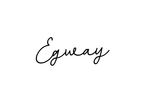 Create a beautiful signature design for name Egway. With this signature (BallpointsItalic-DORy9) fonts, you can make a handwritten signature for free. Egway signature style 11 images and pictures png