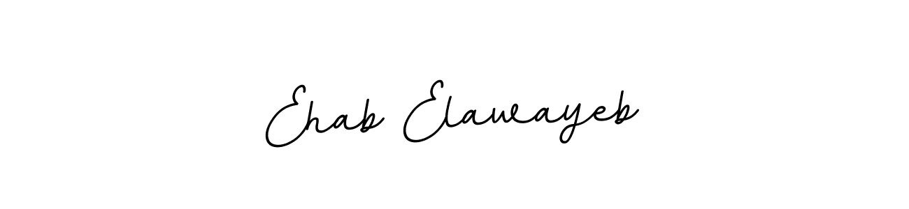 It looks lik you need a new signature style for name Ehab Elawayeb. Design unique handwritten (BallpointsItalic-DORy9) signature with our free signature maker in just a few clicks. Ehab Elawayeb signature style 11 images and pictures png