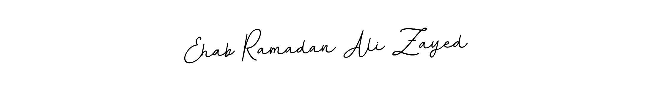 Make a beautiful signature design for name Ehab Ramadan Ali Zayed. Use this online signature maker to create a handwritten signature for free. Ehab Ramadan Ali Zayed signature style 11 images and pictures png