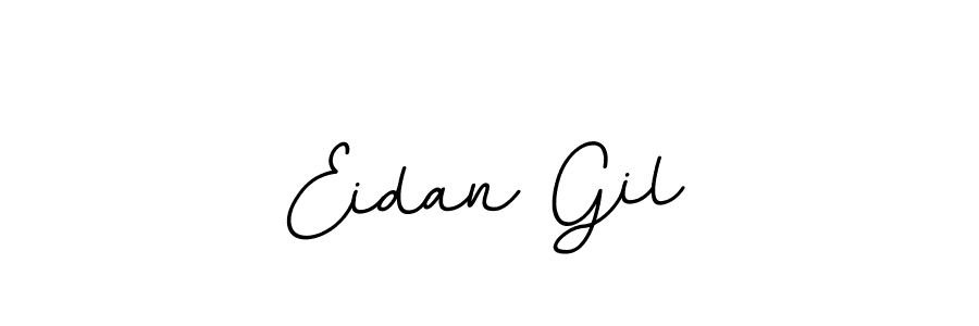 How to make Eidan Gil name signature. Use BallpointsItalic-DORy9 style for creating short signs online. This is the latest handwritten sign. Eidan Gil signature style 11 images and pictures png