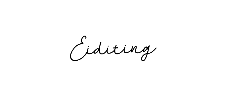 How to Draw Eiditing signature style? BallpointsItalic-DORy9 is a latest design signature styles for name Eiditing. Eiditing signature style 11 images and pictures png