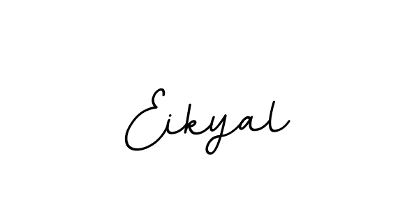 How to make Eikyal name signature. Use BallpointsItalic-DORy9 style for creating short signs online. This is the latest handwritten sign. Eikyal signature style 11 images and pictures png