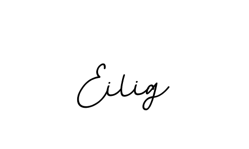 Create a beautiful signature design for name Eilig. With this signature (BallpointsItalic-DORy9) fonts, you can make a handwritten signature for free. Eilig signature style 11 images and pictures png