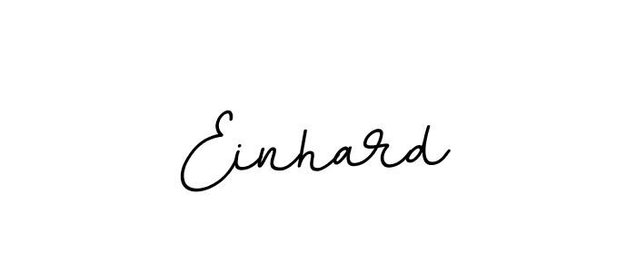 How to make Einhard name signature. Use BallpointsItalic-DORy9 style for creating short signs online. This is the latest handwritten sign. Einhard signature style 11 images and pictures png
