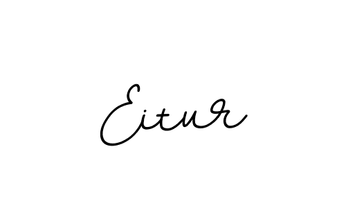 You should practise on your own different ways (BallpointsItalic-DORy9) to write your name (Eitur) in signature. don't let someone else do it for you. Eitur signature style 11 images and pictures png