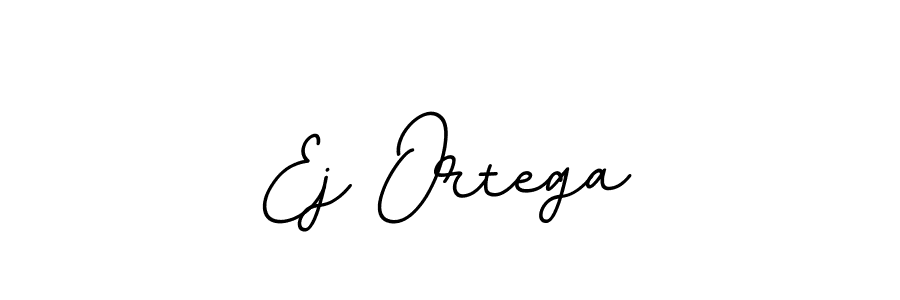 Design your own signature with our free online signature maker. With this signature software, you can create a handwritten (BallpointsItalic-DORy9) signature for name Ej Ortega. Ej Ortega signature style 11 images and pictures png