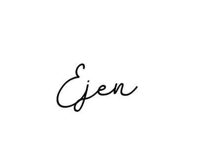 Design your own signature with our free online signature maker. With this signature software, you can create a handwritten (BallpointsItalic-DORy9) signature for name Ejen. Ejen signature style 11 images and pictures png