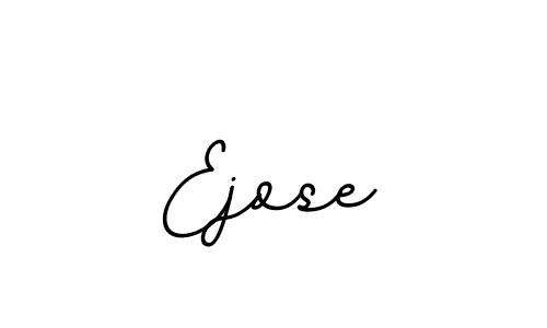 Use a signature maker to create a handwritten signature online. With this signature software, you can design (BallpointsItalic-DORy9) your own signature for name Ejose. Ejose signature style 11 images and pictures png