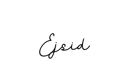 Design your own signature with our free online signature maker. With this signature software, you can create a handwritten (BallpointsItalic-DORy9) signature for name Ejsid. Ejsid signature style 11 images and pictures png