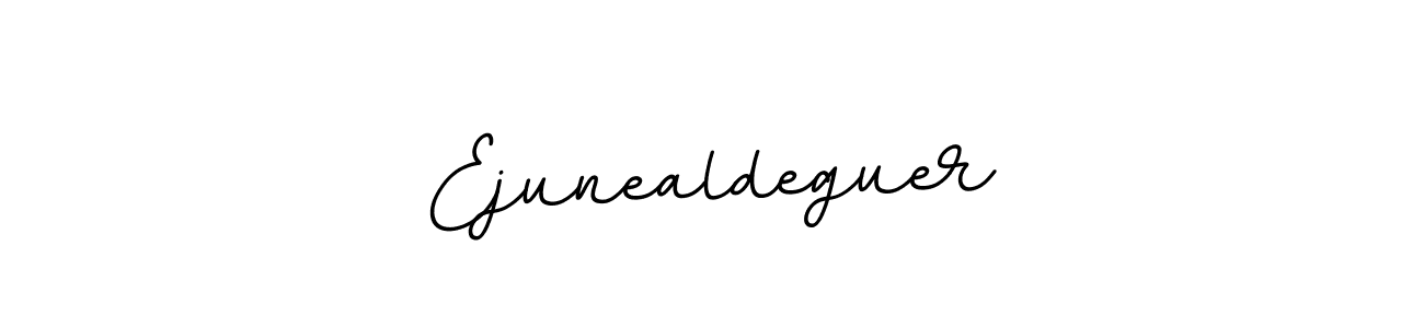 The best way (BallpointsItalic-DORy9) to make a short signature is to pick only two or three words in your name. The name Ejunealdeguer include a total of six letters. For converting this name. Ejunealdeguer signature style 11 images and pictures png