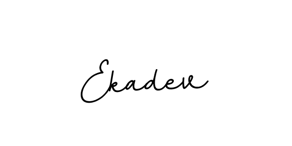 Ekadev stylish signature style. Best Handwritten Sign (BallpointsItalic-DORy9) for my name. Handwritten Signature Collection Ideas for my name Ekadev. Ekadev signature style 11 images and pictures png
