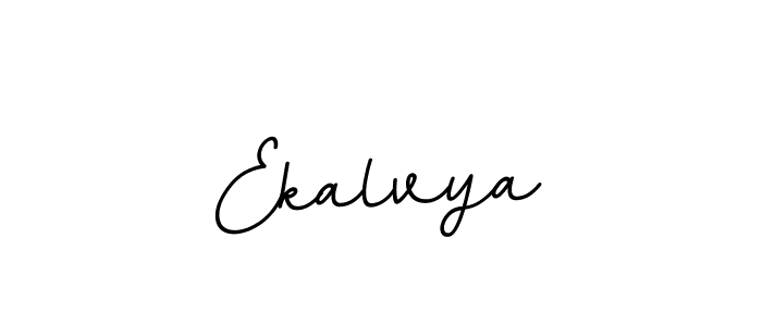 How to make Ekalvya name signature. Use BallpointsItalic-DORy9 style for creating short signs online. This is the latest handwritten sign. Ekalvya signature style 11 images and pictures png