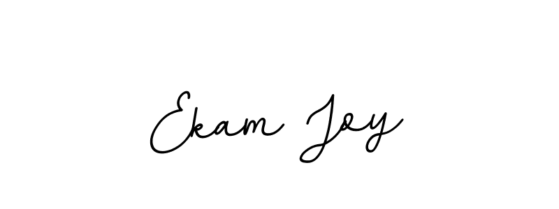 Similarly BallpointsItalic-DORy9 is the best handwritten signature design. Signature creator online .You can use it as an online autograph creator for name Ekam Joy. Ekam Joy signature style 11 images and pictures png