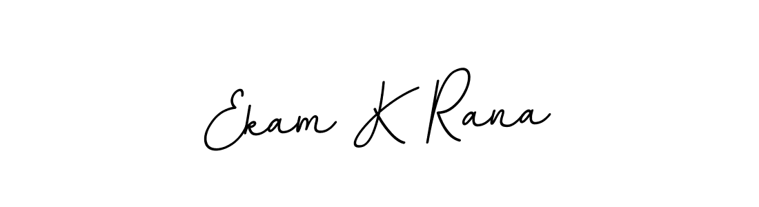 Also we have Ekam K Rana name is the best signature style. Create professional handwritten signature collection using BallpointsItalic-DORy9 autograph style. Ekam K Rana signature style 11 images and pictures png