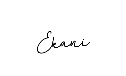 Make a beautiful signature design for name Ekani. With this signature (BallpointsItalic-DORy9) style, you can create a handwritten signature for free. Ekani signature style 11 images and pictures png