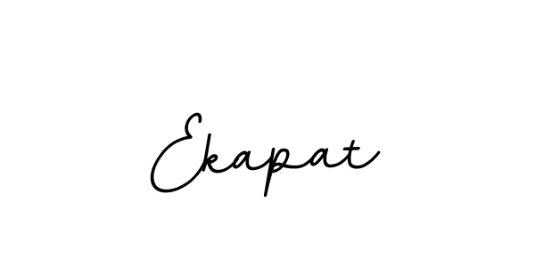 Create a beautiful signature design for name Ekapat. With this signature (BallpointsItalic-DORy9) fonts, you can make a handwritten signature for free. Ekapat signature style 11 images and pictures png