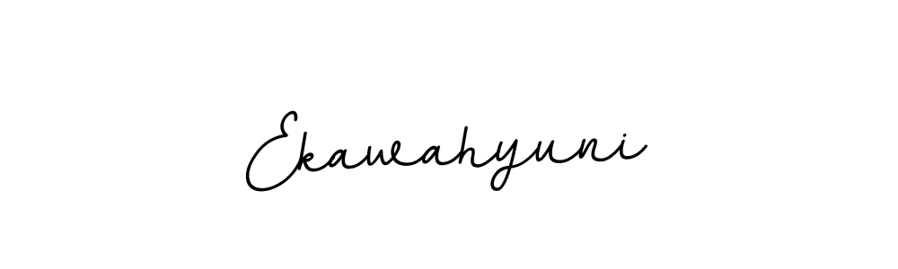 Ekawahyuni stylish signature style. Best Handwritten Sign (BallpointsItalic-DORy9) for my name. Handwritten Signature Collection Ideas for my name Ekawahyuni. Ekawahyuni signature style 11 images and pictures png