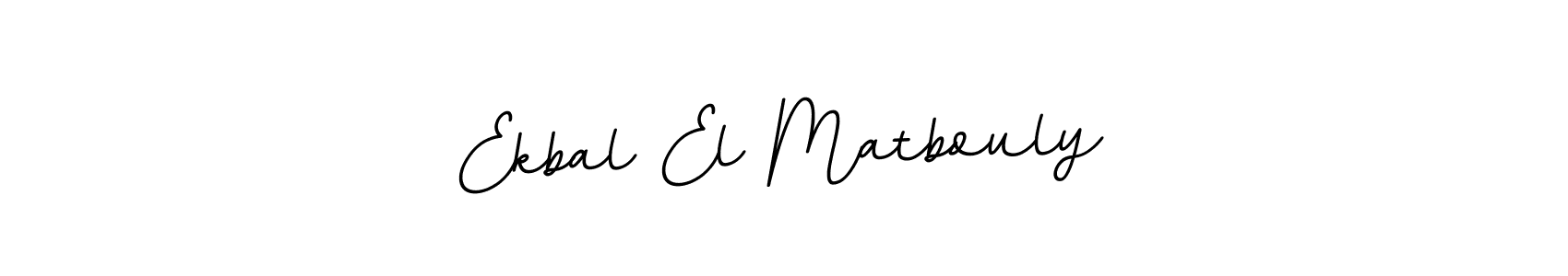 Make a short Ekbal El Matbouly signature style. Manage your documents anywhere anytime using BallpointsItalic-DORy9. Create and add eSignatures, submit forms, share and send files easily. Ekbal El Matbouly signature style 11 images and pictures png