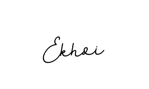 Create a beautiful signature design for name Ekhoi. With this signature (BallpointsItalic-DORy9) fonts, you can make a handwritten signature for free. Ekhoi signature style 11 images and pictures png