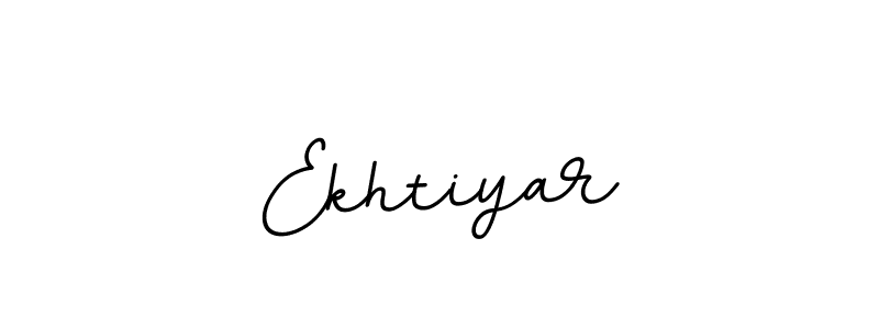 Use a signature maker to create a handwritten signature online. With this signature software, you can design (BallpointsItalic-DORy9) your own signature for name Ekhtiyar. Ekhtiyar signature style 11 images and pictures png