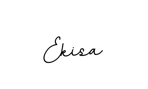 How to make Ekisa signature? BallpointsItalic-DORy9 is a professional autograph style. Create handwritten signature for Ekisa name. Ekisa signature style 11 images and pictures png