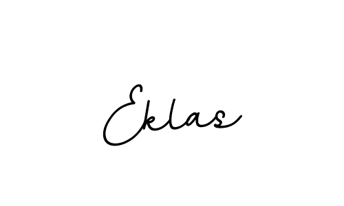 Also we have Eklas name is the best signature style. Create professional handwritten signature collection using BallpointsItalic-DORy9 autograph style. Eklas signature style 11 images and pictures png
