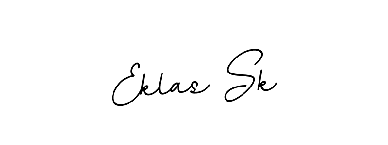 Use a signature maker to create a handwritten signature online. With this signature software, you can design (BallpointsItalic-DORy9) your own signature for name Eklas Sk. Eklas Sk signature style 11 images and pictures png
