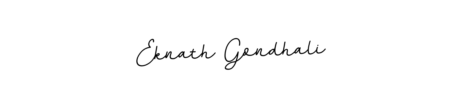 if you are searching for the best signature style for your name Eknath Gondhali. so please give up your signature search. here we have designed multiple signature styles  using BallpointsItalic-DORy9. Eknath Gondhali signature style 11 images and pictures png