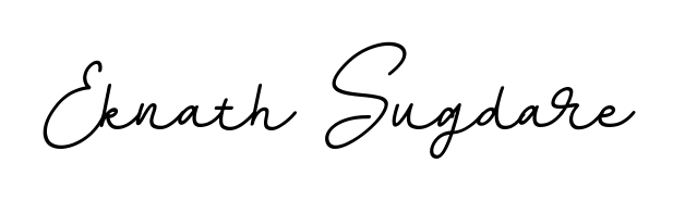 You should practise on your own different ways (BallpointsItalic-DORy9) to write your name (Eknath Sugdare) in signature. Don't let someone else do it for you. Eknath Sugdare signature style 11 images and pictures png