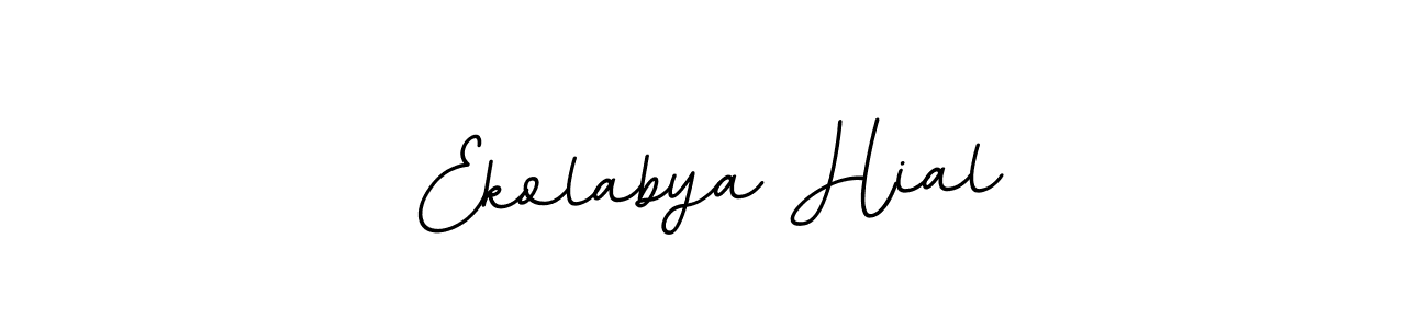 BallpointsItalic-DORy9 is a professional signature style that is perfect for those who want to add a touch of class to their signature. It is also a great choice for those who want to make their signature more unique. Get Ekolabya Hial name to fancy signature for free. Ekolabya Hial signature style 11 images and pictures png