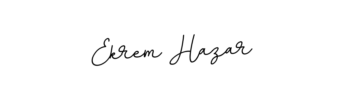 It looks lik you need a new signature style for name Ekrem Hazar. Design unique handwritten (BallpointsItalic-DORy9) signature with our free signature maker in just a few clicks. Ekrem Hazar signature style 11 images and pictures png