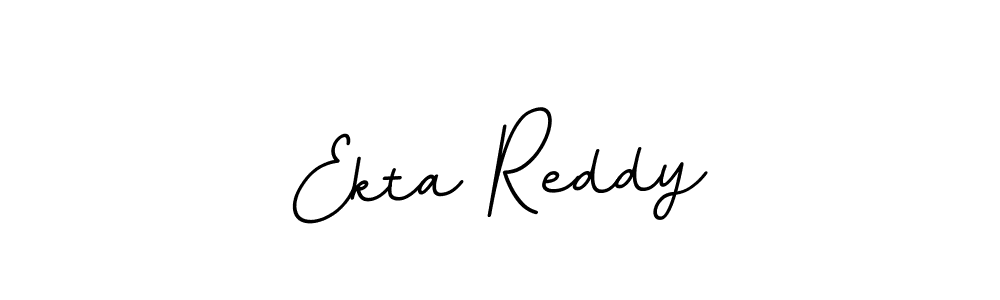 Make a beautiful signature design for name Ekta Reddy. With this signature (BallpointsItalic-DORy9) style, you can create a handwritten signature for free. Ekta Reddy signature style 11 images and pictures png